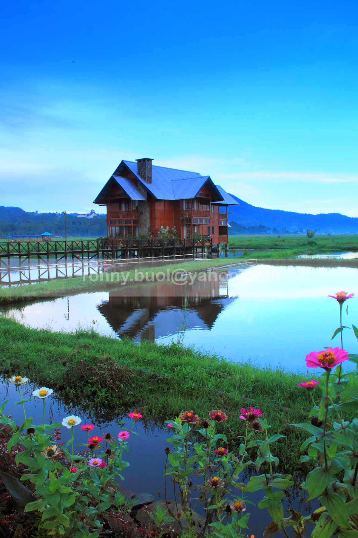 Foto Rumah Belanda Di Tepi Danau Tondano Blog Ronny Buol